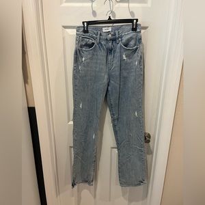 Pistola Light Blue Distressed Women Jeans